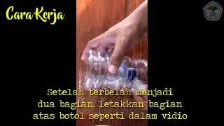 Cara membuat ombrometer sederhana (Agroklimatologi)