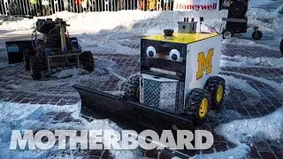 Battle of the Autonomous Snow Bots