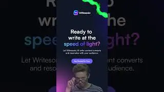 ✅Revolutionize Your Content Creation Process with ✨Writesonic✨ | Try it For FREE! ✅