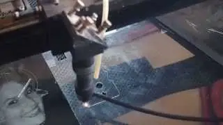 PET 3 layers film screen protector cutting jq laser machine