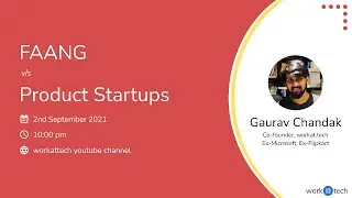 FAANG vs Startups | Which type of product-based company to join?