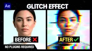 Fast GLITCH Effect in After Effects – No Plugins Needed