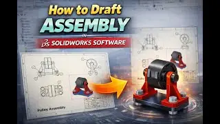 Assembly Drafting in SolidWorks | From 3D Model to 2D Drawing with BOM