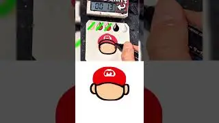 Drawing MARIO in 30Sec #art #tiktok #trending #shorts #MillkunTV