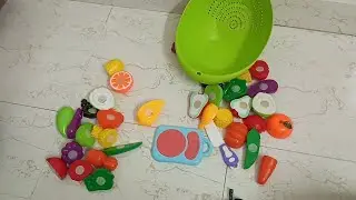 Pls Subscribe/Asmr OddlySatisfying Sounds/Toy fruits/Asmr triggers/fun learning/pretend play/playset