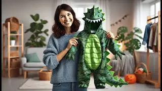 🦖 Spooktacular Creations Child Dinosaur Costume, T-Rex Costume Outfit | Best 5T Dinosaur Costume 🦖