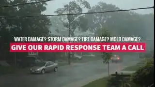 Water damage flood restoration water removal Indianapolis | FirestormIndy