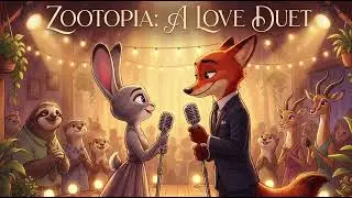 This Zootopia Love Duet Will Melt Your Heart 💗Zootopia Heartbeat #zootopia #lovesong