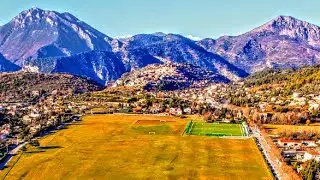 C&Ocirc;TE D'AZUR 🇫🇷 LEVENS DRIVING VALLEYS SCENIC ROAD 🚙 LA ROQUETTE-SUR-VAR / LEVENS  FRANCE