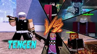 Tengen vs Every Boss in Project Slayers
