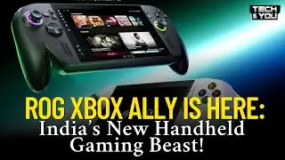 ROG XBOX ALLY Series is here : India's New Handheld Gaming Beast | Tech & You | NewsX