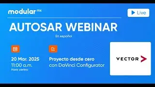 Autosar Webinar con DaVinci Configurator