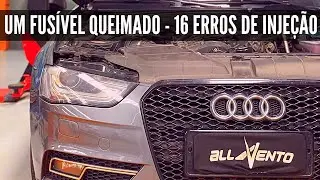 AUDI A4 SEM POTÊNCIA - LUZ DE INJEÇÃO E EPC - DIAGNÓSTICO DE INJEÇÃO ALLVENTO NESSA AUDI A4