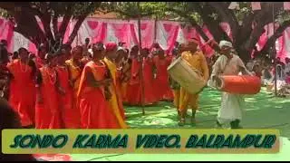 chalab ratanpure sondo karma video@balrampur mission me program 2022