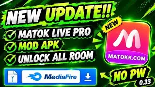 NEW UPDATE !! Matok Live Mod Apk Terbaru 2026 - Unlock All Room support all device 