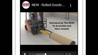 RGM and Kevmor  Agreement for Australia  Roll Handler, Rolled Goods Manipulator, material handling
