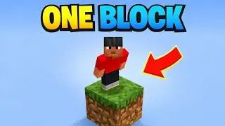 In minecraft I play one blocks || #minecraft #oneblock #trending #viralvideo 