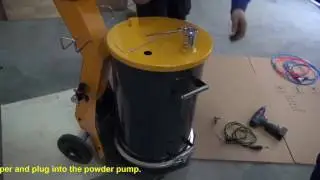 CL-181S Powder coating system  assembly videos