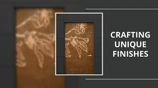 Designing with Liquid Metal ┃ Unique Textured Finishes ┃ Design your Space with Liquid Metal