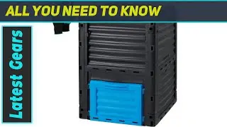 Large Capacity Garden Compost Bin: Best Outdoor Composter for Fast Soil Enrichment