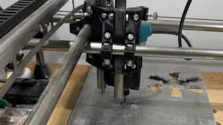 Drone Power Concepts LLC is live with the MPCNC. Last heat sink.
