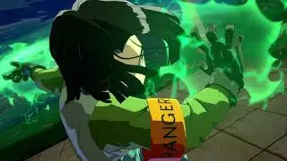 DBFZ - Android 17's Super Electric Strike Voicelines (English)