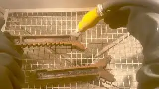 Blasting with Harbor Freight cabinet and Tacoma Company upgrades