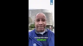 Chick Hernandez checks in from Santiago Bernabeu Stadium in Madrid
