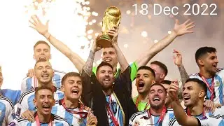 18 December 2022 &ndash; The Day Messi Completed Football | 3 years ✅ #fifaworldcup2022 #messi #argentina 
