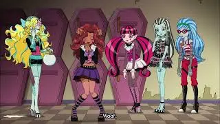 Monster High Scary-Cool Girls - Episode 4: Clawdeen's Love!? (English Sub)