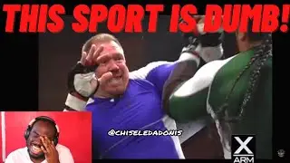 Chiseled Adonis - This Might Be The DUMBEST MOST ENTERTAINING SPORT (Reaction) #chiseledadonis