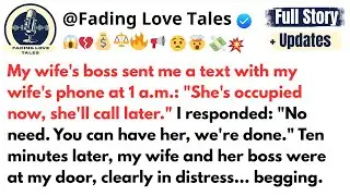 My wife's boss sent me a text with my wife's phone at 1 a.m.: 