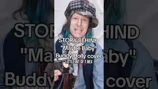 STORY BEHIND Buddy Holly cover Maybe Baby, Joe Normal #powerpop #bubblegumpop