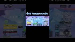 God human combo #roblox #bloxfruits #fy #combo #bloxfruitcombo #icecombo #godhumancombo #cdkcombo