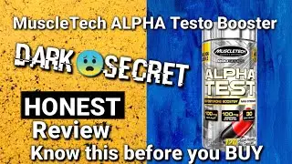 Muscle Tech Alpha Testosterone booster HONEST review ( with LAB TEST )
