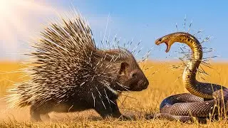 🔥 The Ultimate Showdown: King Cobra, Komodo & Lion Clash for Survival