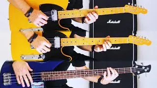 IRON MAIDEN - Wasting Love | guitar and bass multiview