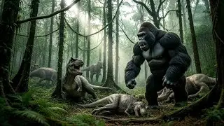 King Kong vs Dinosaur | Epic Monster Battle | Cinematic Film