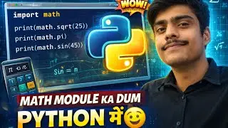 Python Math Module Complete Guide | Coding हुआ Easy! #python @apkaapnatarunn #pythonvideos 