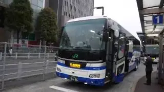 【前面展望】新宿駅南口～清水駅～静岡駅【ジェイアールバス関東･駿府ライナー】
