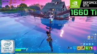 Fortnite Season 3 Chapter 2- Helios 300 Benchmark FPS test (GTX 1660 Ti)