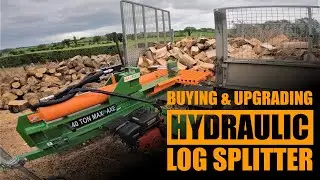Buying and upgrading a Hartnett hydraulic log splitter