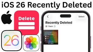 where is recently deleted in photos app in ios 26 | recently delete photo permanently delete ios 26