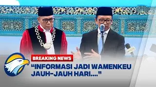 BREAKING NEWS - Juda Agung Angkat Suara Pasca Dilantik jadi Wamenkeu