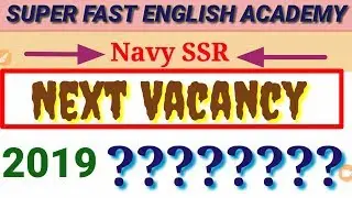 Navy SSR navy Vacancy (2019) ....month...by Ramsir