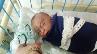 Bronchiolitis in Newborn Baby | Starting Nebulization Treatment for Better Breathing in NICU🩺💉🌡️💯👍