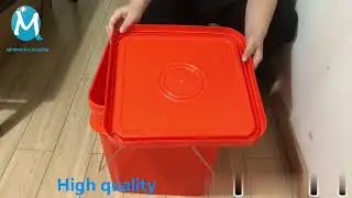 Square plastic buckets 1L-40L