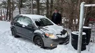 Pontiac vibe vs snow