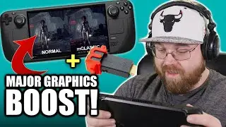ВАУ!...ЗНАЧИТЕЛЬНОЕ УСИЛЕНИЕ графики Steam Deck в режиме DOCK!!!