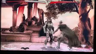Injustice Gods among us Batman vs Ares